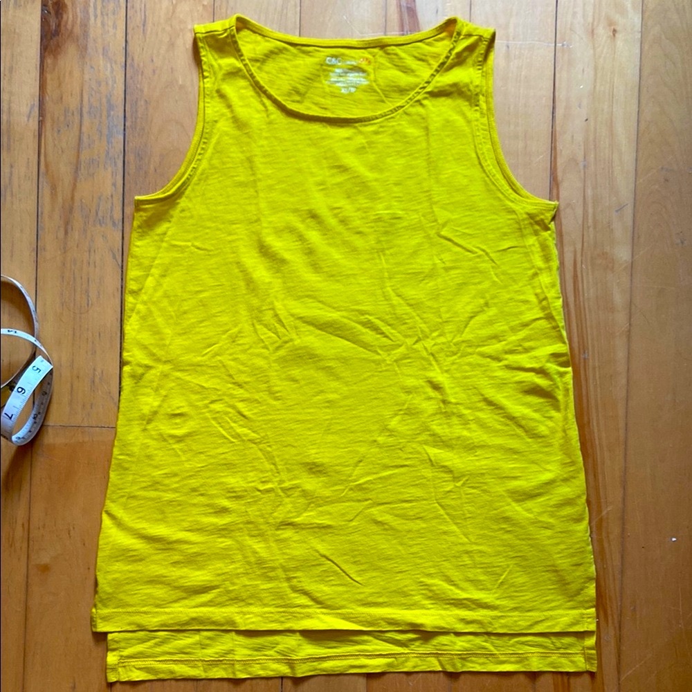 NWOT C&C California Vibrant Yellow Tank Top